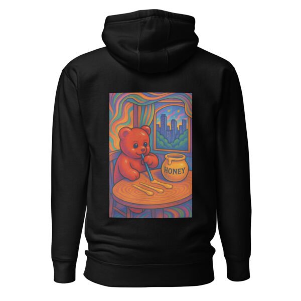 Official TrippyFam Hoodie – Honey Bear Back Graphic - Image 4