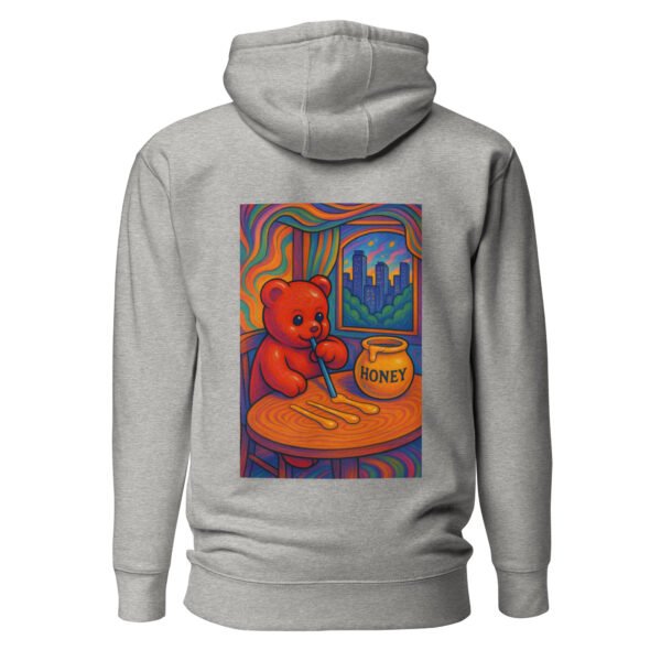 Official TrippyFam Hoodie – Honey Bear Back Graphic - Image 12
