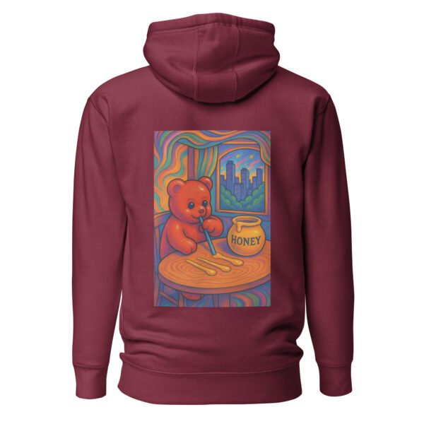 Official TrippyFam Hoodie – Honey Bear Back Graphic - Image 7
