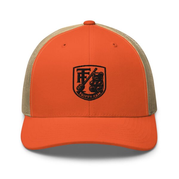 TrippyFam Crest Hat | Streetwear Mesh Cap - Image 9