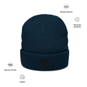 TrippyFam Crest Beanie | Streetwear Knit Hat