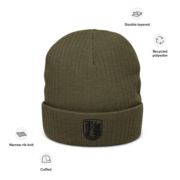 TrippyFam Crest Beanie | Streetwear Knit Hat - Image 2