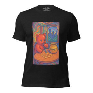 Trippy Bear Honey Tee | Psychedelic Streetwear
