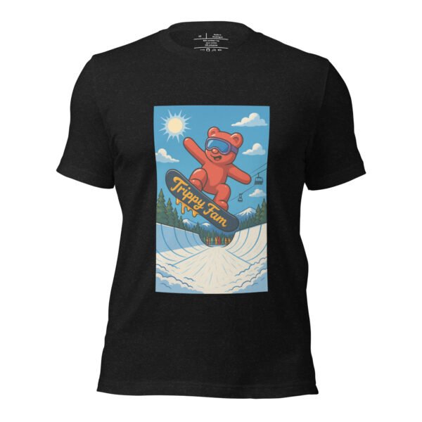 Trippy Bear Snowboard Tee | Psychedelic Ski & Snowboard Shirt