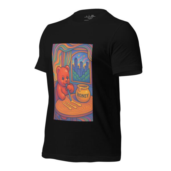 Trippy Bear Honey Tee | Psychedelic Streetwear - Image 5