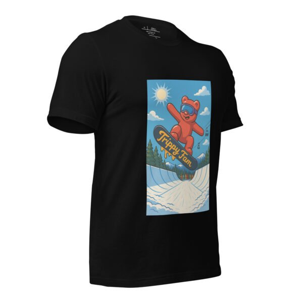 Trippy Bear Snowboard Tee | Psychedelic Ski & Snowboard Shirt - Image 5