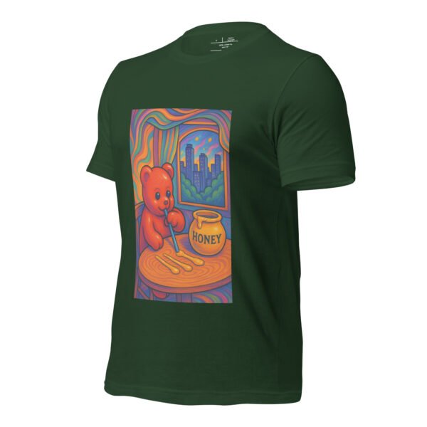 Trippy Bear Honey Tee | Psychedelic Streetwear - Image 14