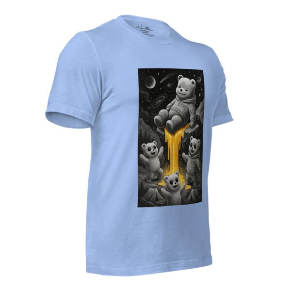 Cosmic Honey Bear Tee | Trippy Space Graphic Shirt - Image 18