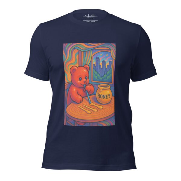 Trippy Bear Honey Tee | Psychedelic Streetwear - Image 10