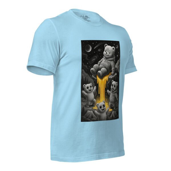 Cosmic Honey Bear Tee | Trippy Space Graphic Shirt - Image 20