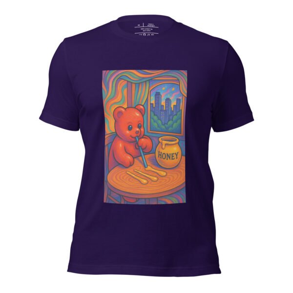 Trippy Bear Honey Tee | Psychedelic Streetwear - Image 7
