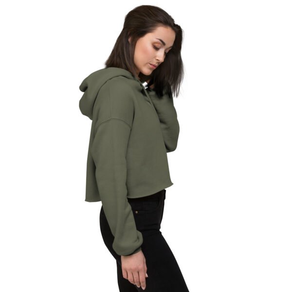 Cosmic Honey Bear Crop Hoodie | Women’s Trippy Streetwear - Image 6