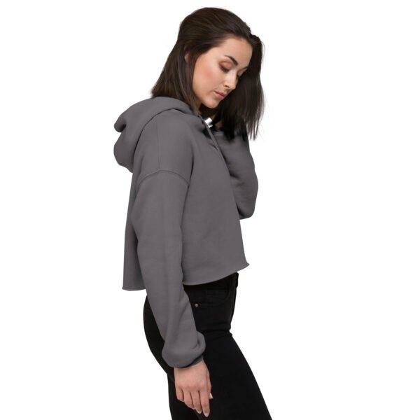 Cosmic Honey Bear Crop Hoodie | Women’s Trippy Streetwear - Image 9