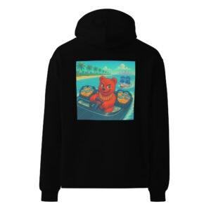 Unisex oversized Miami run hoodie