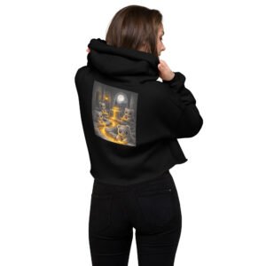 Castle Honey River Woman's Crop Hoodie