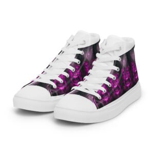 Women’s Honey Cauldron Pink high top canvas shoes