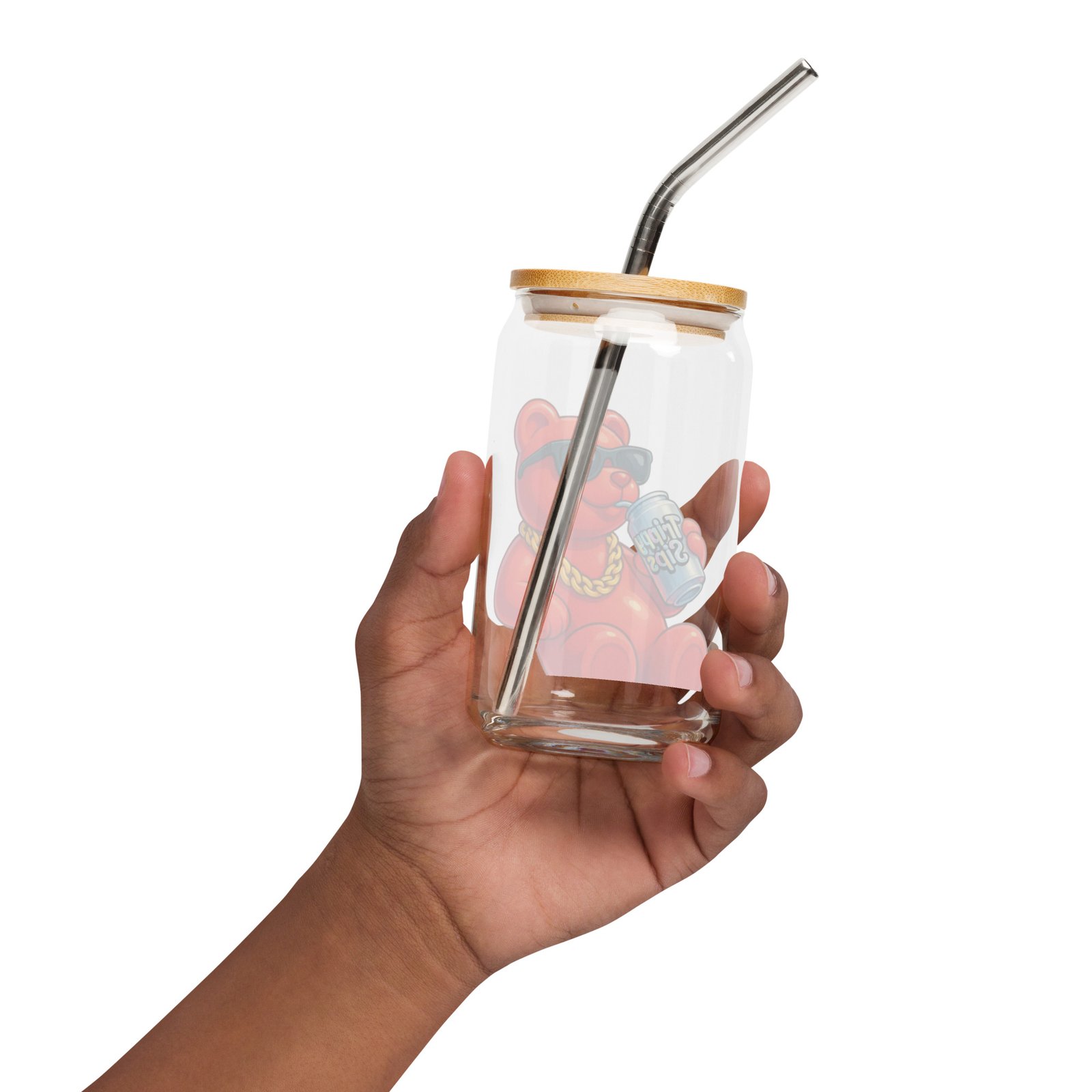 Can-shaped Sips glass - Image 4