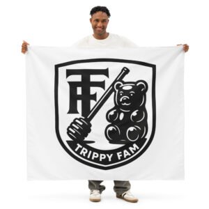 Trippy Fam Indoor wall tapestry