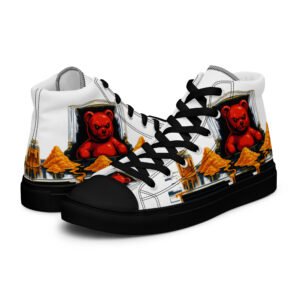 Men’s high top Scarface Honey canvas shoes